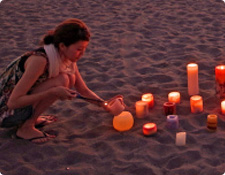 Aurea magic candles AIKO SHIMIZU